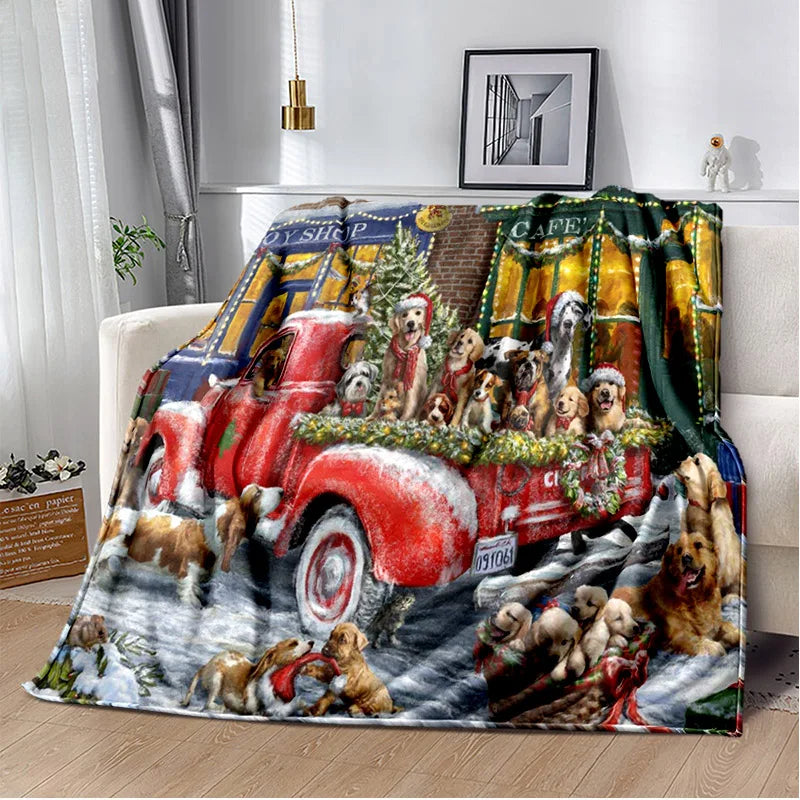 Christmas  Lightweight  sheet sofa cover