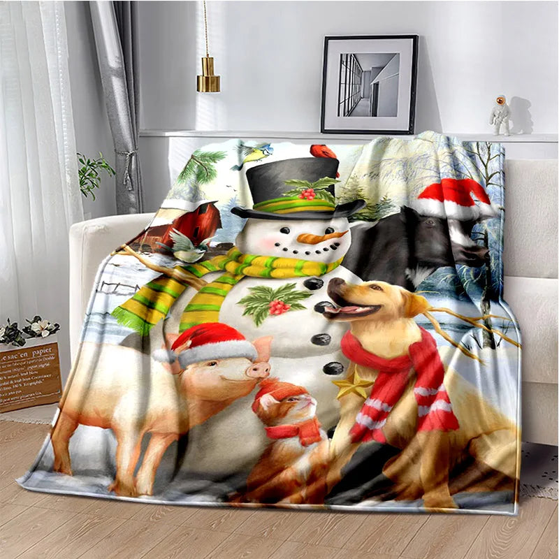 Christmas  Lightweight  sheet sofa cover