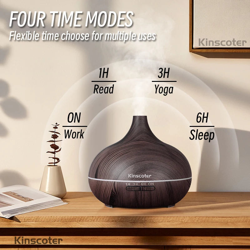 High Quality 500ml Aromatherapy Essential Oil Diffuser