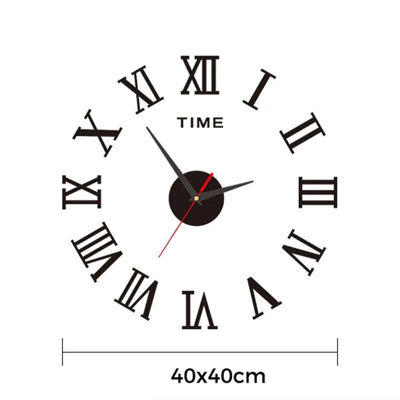 3D Acrylic Digital Wall Clock